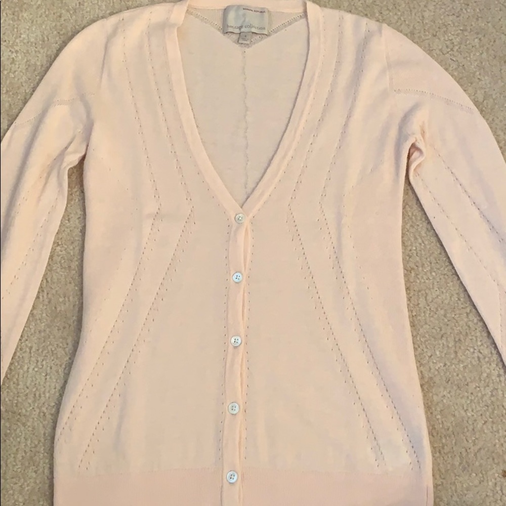 Banana Republic light pink Cardigan! Size small